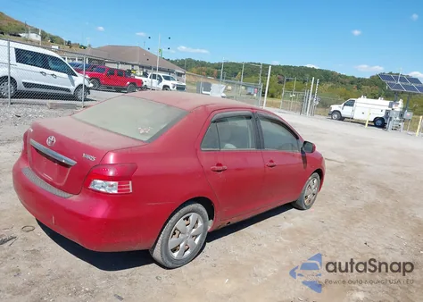 2008 Toyota Yaris из США, поврежденный, VIN JTDBT903981278674